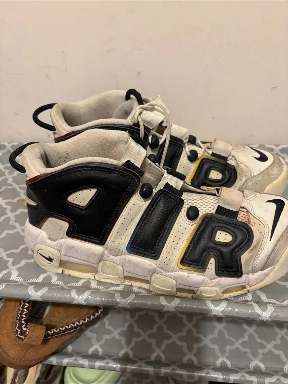 Nike Air More Uptempo ’96 “Primary Colors,” style DM1297-100, men’s size 10